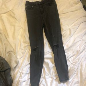 Black Abound Highwaisted Jeans